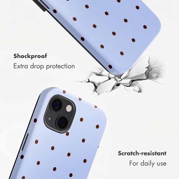 Selencia Vivid Back Cover Apple iPhone 13 Pro - Happy Dots Digital Sky