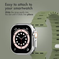 Accezz Ocean band Apple Watch | 44/45/46/49 mm - Khaki