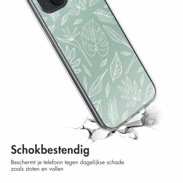 imoshion Design hoesje Apple iPhone 14 - Leaves Line-Art