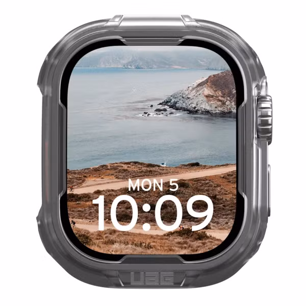 UAG Scout | Bumper Case Apple Watch Ultra / Ultra 2 / Ultra 3 - 49 mm - Clear