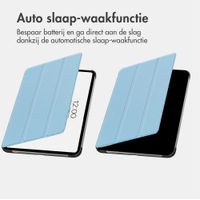 imoshion Trifold Bookcase Apple iPad Air 13 inch (2026) M4 / (2025) M3 / (2024) M2 - Lichtblauw