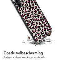 imoshion Design hoesje Samsung Galaxy A14 (5G/4G) - Leopard Pink