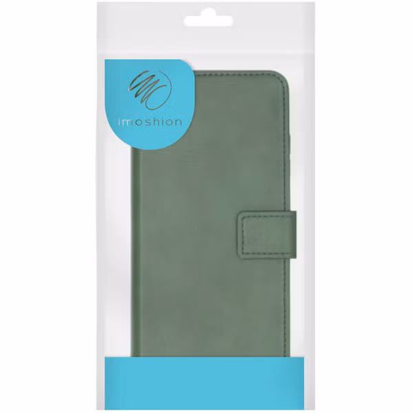 imoshion Luxe Bookcase Samsung Galaxy A12 - Groen