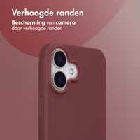 imoshion Color Backcover Apple iPhone 16 - Wine Red