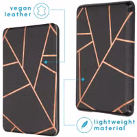 imoshion Design Slim Hard Case Bookcase Amazon Kindle Paperwhite 4 - Black Graphic