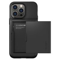 Spigen Slim Armor CS Backcover Apple iPhone 14 Pro - Zwart