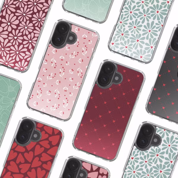 imoshion Design hoesje Apple iPhone 17 - Berries Blush