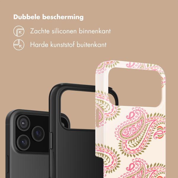 Selencia Vivid Backcover Apple iPhone 18 Pro Max / 17 Pro Max - Paisley Blush