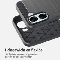 imoshion Brushed Backcover Oppo A6x (4G/5G) - Zwart