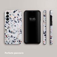 Selencia Vivid Tough Backcover Samsung Galaxy A15 (5G/4G) - Chic Terazzo