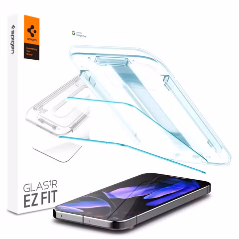 Spigen GLAStR EZ Fit Screenprotector 2 Pack + Applicator Google Pixel 9 / 9 Pro / 10 / 10 Pro