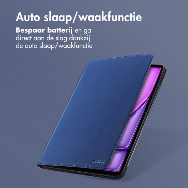 Accezz Classic Tablet Case Apple iPad Air 13 inch (2025) M3 / (2024) M2 - Donkerblauw