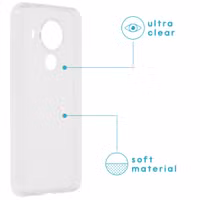 imoshion Softcase Backcover Nokia 3.4 - Transparant