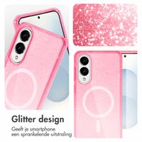 imoshion Sparkle Backcover met MagSafe Samsung Galaxy S25 Edge - Roze