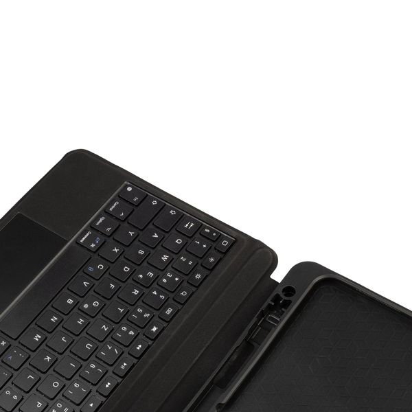 Tucano Tasto QWERTY keyboard case Apple iPad 11 (2025) 11 inch A16 / iPad 10 (2022) 10.9 inch - Zwart