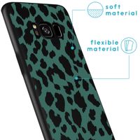 imoshion Design hoesje met koord Samsung Galaxy S8 - Luipaard - Groen