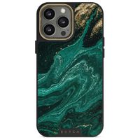 Burga Elite Gold Backcover iPhone 15 Pro Max - Emerald Pool