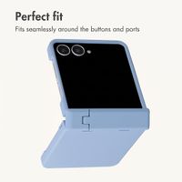 imoshion Colour Back Cover with Stand Samsung Galaxy Z Flip 8 - Light Blue