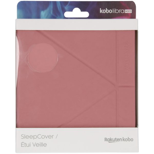 Kobo SleepCover Kobo Libra H2O - Roze