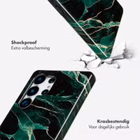 Selencia Vivid Backcover Samsung Galaxy S25 Ultra - Chic Marble Quartz