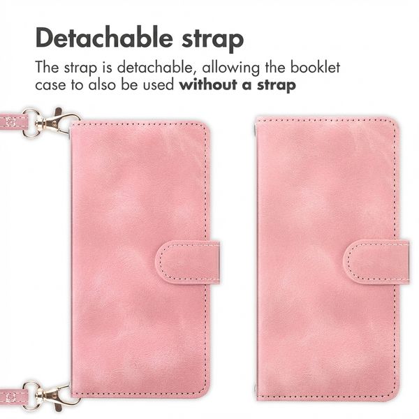 imoshion Bookcase with Strap Apple iPhone 17e / 16e - Pink