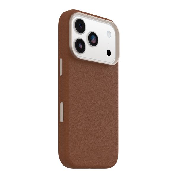 OtterBox Symmetry Cactus leren Backcover met MagSafe Apple iPhone 17 Pro - Desert Sadle