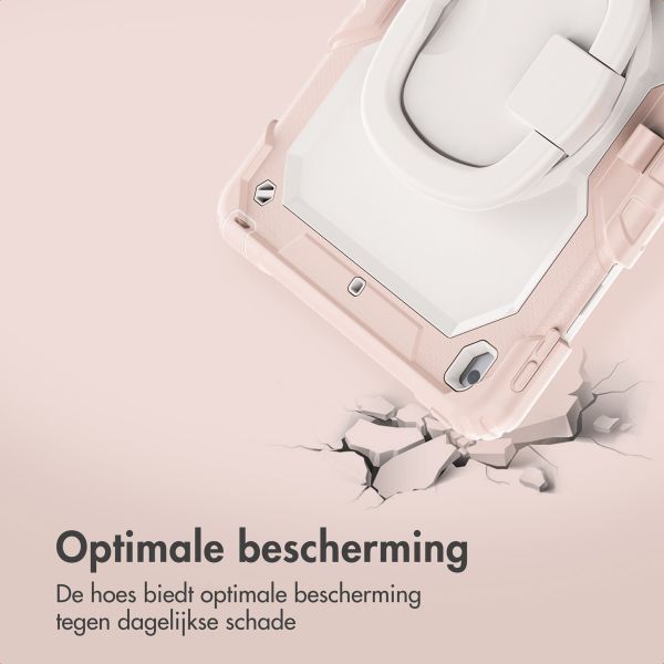 imoshion Rugged Kidsproof Backcover Apple iPad 9 (2021) 10.2 inch / iPad 8 (2020) 10.2 inch / iPad 7 (2019) 10.2 inch - Lichtroze