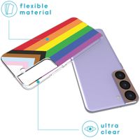 imoshion Design hoesje Samsung Galaxy S22 - Rainbow flag