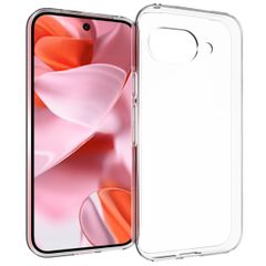 Accezz Clear Backcover Google Pixel 9a - Transparant