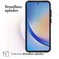 imoshion Rugged Hybrid Case Samsung Galaxy A35 - Zwart