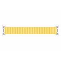 Samsung Originele Fabric Band Samsung Galaxy Watch 9 (40/44mm) / Watch 8 (40/44mm) / Classic (46mm) - Maat M/L - Geel