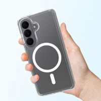 Accezz Xtreme Impact Backcover met MagSafe Samsung Galaxy S26 - Transparant