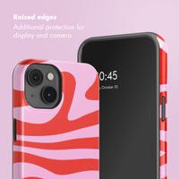 Selencia Vivid Back Cover with MagSafe Apple iPhone 14 - Dream Swirl Pink