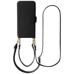 Selencia Riva Bookcase with MagSafe and phone strap Samsung Galaxy S26 - Black