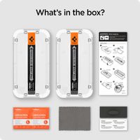 Spigen GLAStR Privacy EZ Fit Screenprotector + Applicator Apple iPhone 16 Plus / 15 Plus