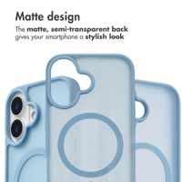 imoshion Colour Guard Back Cover with MagSafe Apple iPhone 16 - Light blue