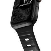 Nomad Sport band FKM Apple Watch Series 1 t/m 10 / SE / Ultra (2) (44/45/46/49 mm) - Zwart