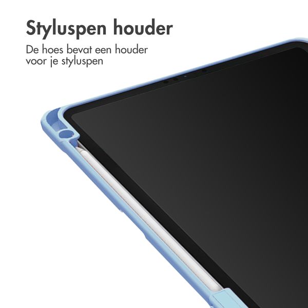 imoshion Trifold Hardcase Bookcase Apple iPad Pro 12.9 (2018/2020/2021/2022) - Lichtblauw