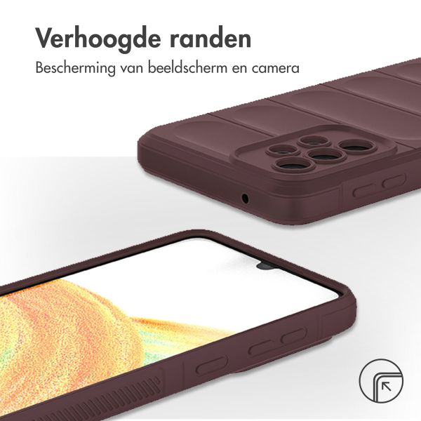 imoshion EasyGrip Backcover Samsung Galaxy A33 - Aubergine