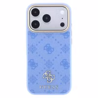 Guess 4G Metal Logo Backcover MagSafe Apple iPhone 18 Pro Max / 17 Pro Max - Light Blue