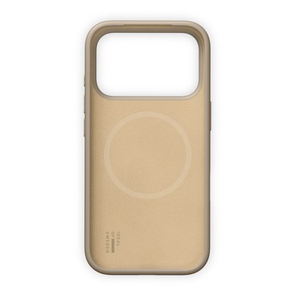 iDeal of Sweden Silicone Case met MagSafe Apple iPhone 17 Pro Max - Beige