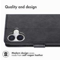 imoshion Luxury Bookcase Apple iPhone 16 Plus - Black