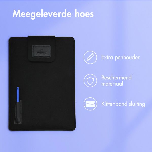 imoshion LCD Tekentablet voor kinderen - Met kleurenscherm en 2 pennen - Cobalt Blue