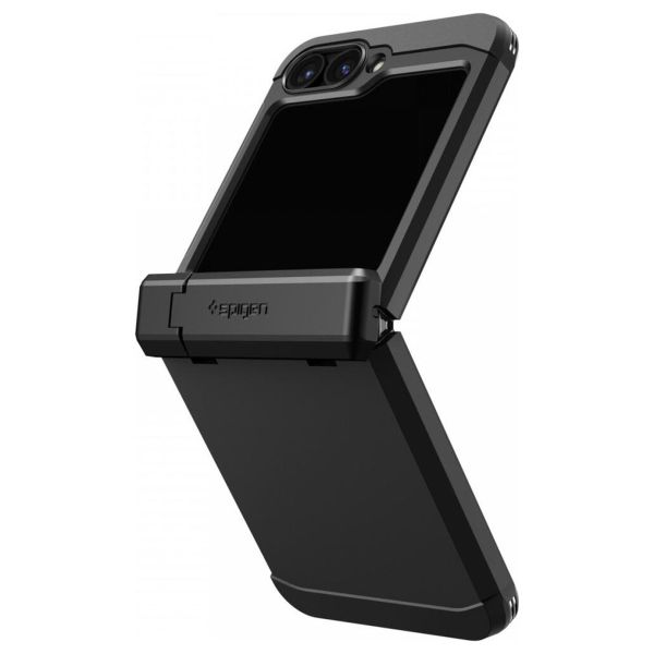 Spigen Tough Armor Pro backcover Samsung Galaxy Z Flip 6 - Zwart