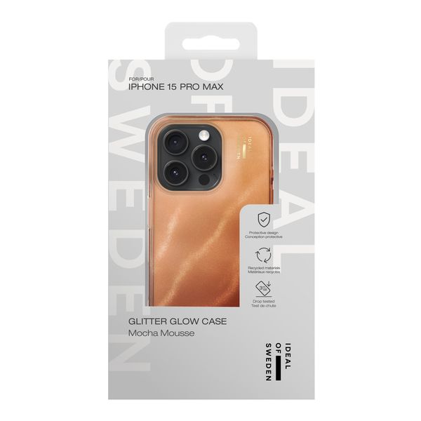 iDeal of Sweden Clear Case MagSafe Apple iPhone 15 Pro Max - Mocha Mousse