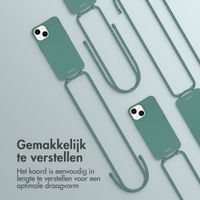 imoshion Color Backcover met afneembaar koord Apple iPhone 14 - Donkergroen