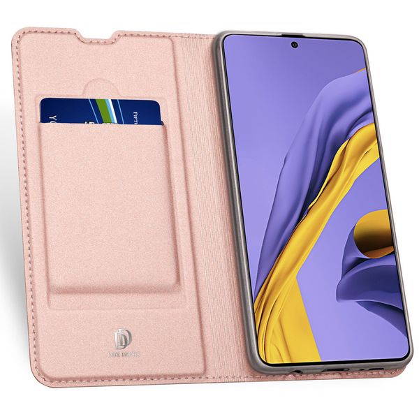 Dux Ducis Slim Softcase Bookcase Samsung Galaxy A51 - Rosé Goud