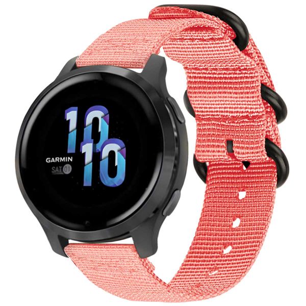 imoshion Rugged Nylon bandje  - Universeel 22 mm aansluiting - Roze