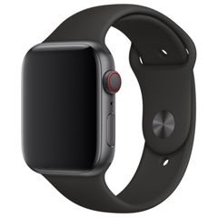 Apple Sport Band Apple Watch | 44/45/46/49 mm - Zwart