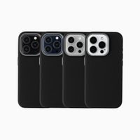 Accezz Mesh Backcover met MagSafe Apple iPhone 15 Pro - Zwart